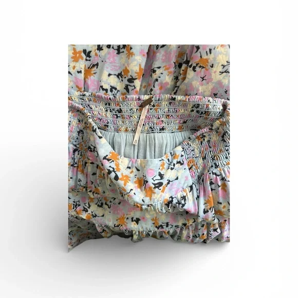 FREE PEOPLE XS Floral Maxi Skirt - Picture 7 of 7